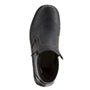 Чёрные низкие ботинки из натуральной кожи RIEKER