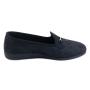 Чёрные закрытые туфли из текстиля Imara Orto