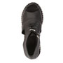 Чёрные туфли с открытой стопой из натуральной кожи Respect Respect