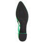 Зелёные туфли с открытой стопой из текстиля MARCO TOZZI MARCO TOZZI