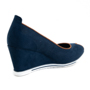 Синие закрытые туфли из текстиля MARCO TOZZI MARCO TOZZI
