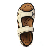 Бежевые сандалии из натуральной кожи RIEKER RIEKER