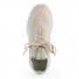 Светло-бежевые кроссовки из текстиля Crosby Crosby