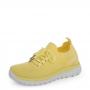Жёлтые кроссовки из текстиля Crosby Crosby
