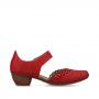 Красные туфли с открытой стопой Rieker Rieker