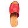 Красные сандалии из натуральной кожи Respect