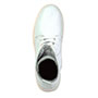 Белые высокие ботинки из натуральной кожи Respect Respect