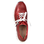 Красные низкие кроссовки из натуральной кожи CAPRICE CAPRICE