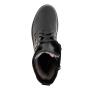 Чёрные высокие ботинки из спилока Romer Romer