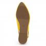 Жёлтые туфли с открытой пяткой Betsy Betsy