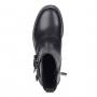 Чёрные ботинки из натуральной кожи RIEKER RIEKER