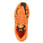 Оранжевые низкие кроссовки из натуральной замши STROBBS STROBBS