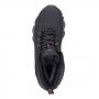 Чёрные высокие кроссовки из натуральной кожи STROBBS STROBBS