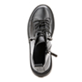 Чёрные высокие ботинки из натуральной кожи BADEN