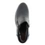 Чёрные низкие ботинки из натуральной кожи BADEN BADEN