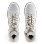 Белые ботинки из натуральной кожи Remonte