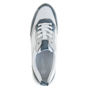 Бело-синие кроссовки из натуральной кожи Remonte Remonte