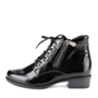 Чёрные высокие ботинки из искусственной кожи Remonte Remonte