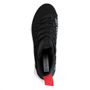 Чёрные кроссовки из текстиля ESCAN