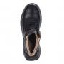 Чёрные высокие кроссовки из натуральной кожи Respect Respect