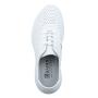 Белые низкие ботинки из натуральной кожи BADEN