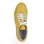Жёлтые кроссовки из натуральной кожи der Spur der Spur