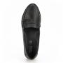 Чёрные закрытые туфли из натуральной кожи der Spur
