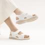 Белые сандалии из натуральной кожи Rieker Rieker