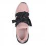 Розовые низкие кроссовки из текстиля Respect Respect