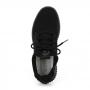 Чёрные кроссовки из текстиля Respect Respect