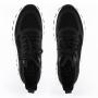 Чёрные кроссовки из текстиля Respect Respect