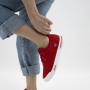 Красные кроссовки из текстиля Respect Respect