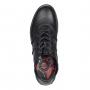 Чёрные кроссовки из натуральной кожи Respect Respect