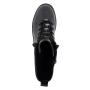 Чёрные высокие ботинки из натуральной кожи Respect Respect
