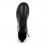 Чёрные ботинки из кожи Respect