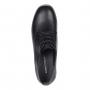 Чёрные закрытые туфли из натуральной кожи Respect Respect
