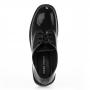 Чёрные закрытые туфли из искусственного лака Respect