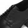 Чёрные закрытые туфли из натуральной кожи Respect Respect